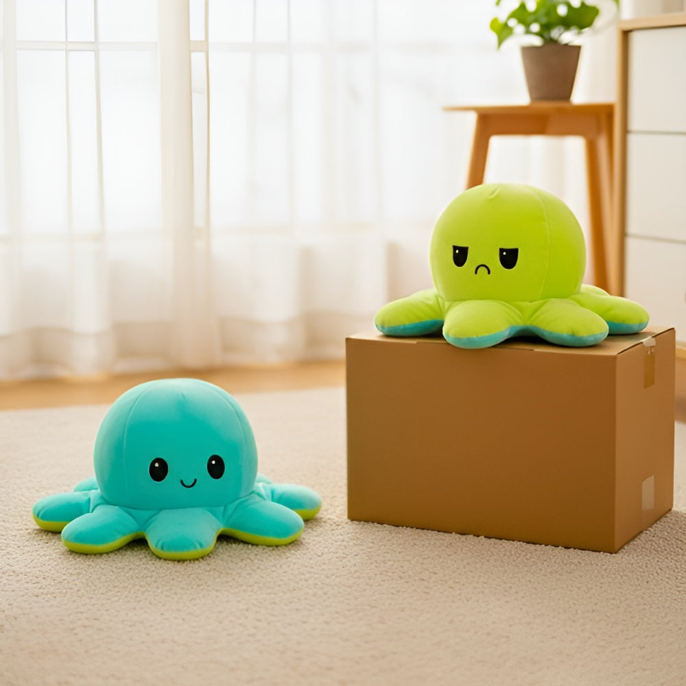 Reversible Octopus Plushie