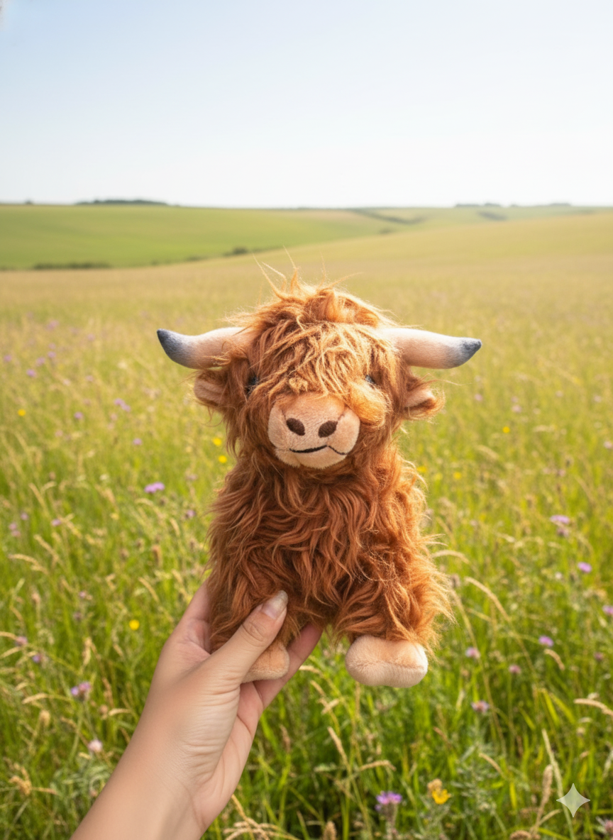 Highland Cow Plushie
